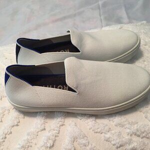Rothys The Original Slip On Sneaker White Women’s Size 7.5 Comfort Shoes